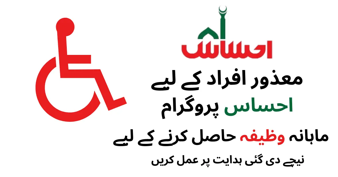 Ehsaas Disabled Person Program